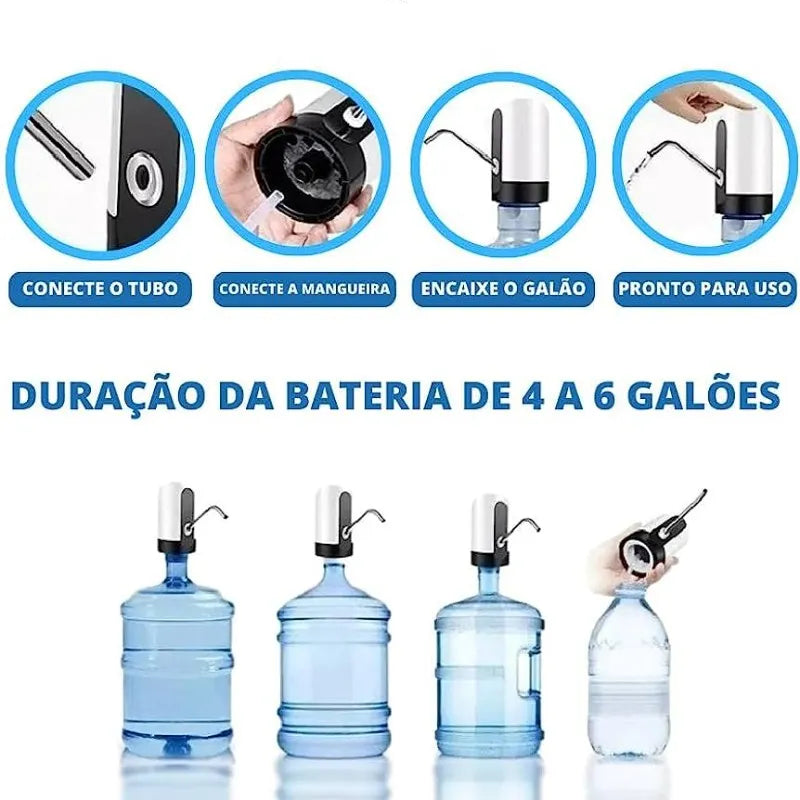 Bomba de Água Para Galão