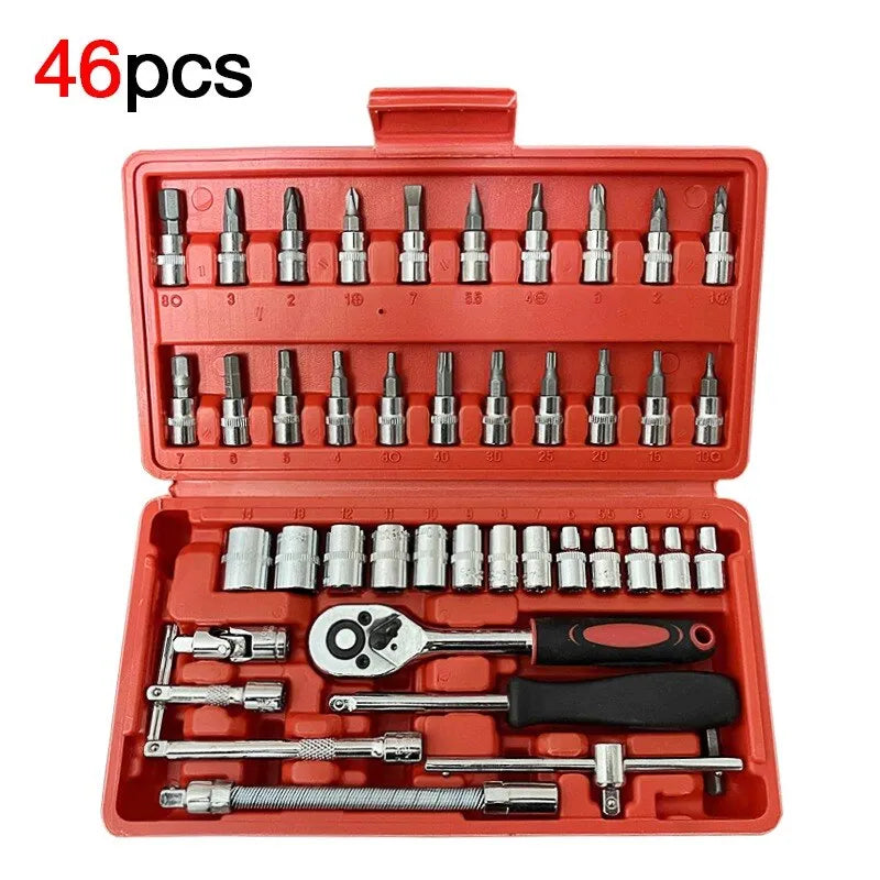 Kit de ferramentas com 46 peças