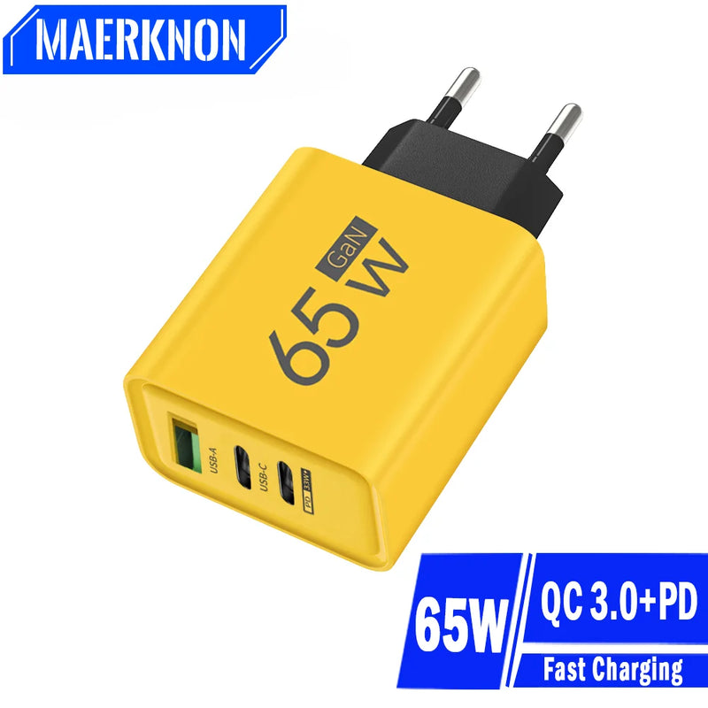 CARREGADOR POTENTE 65W